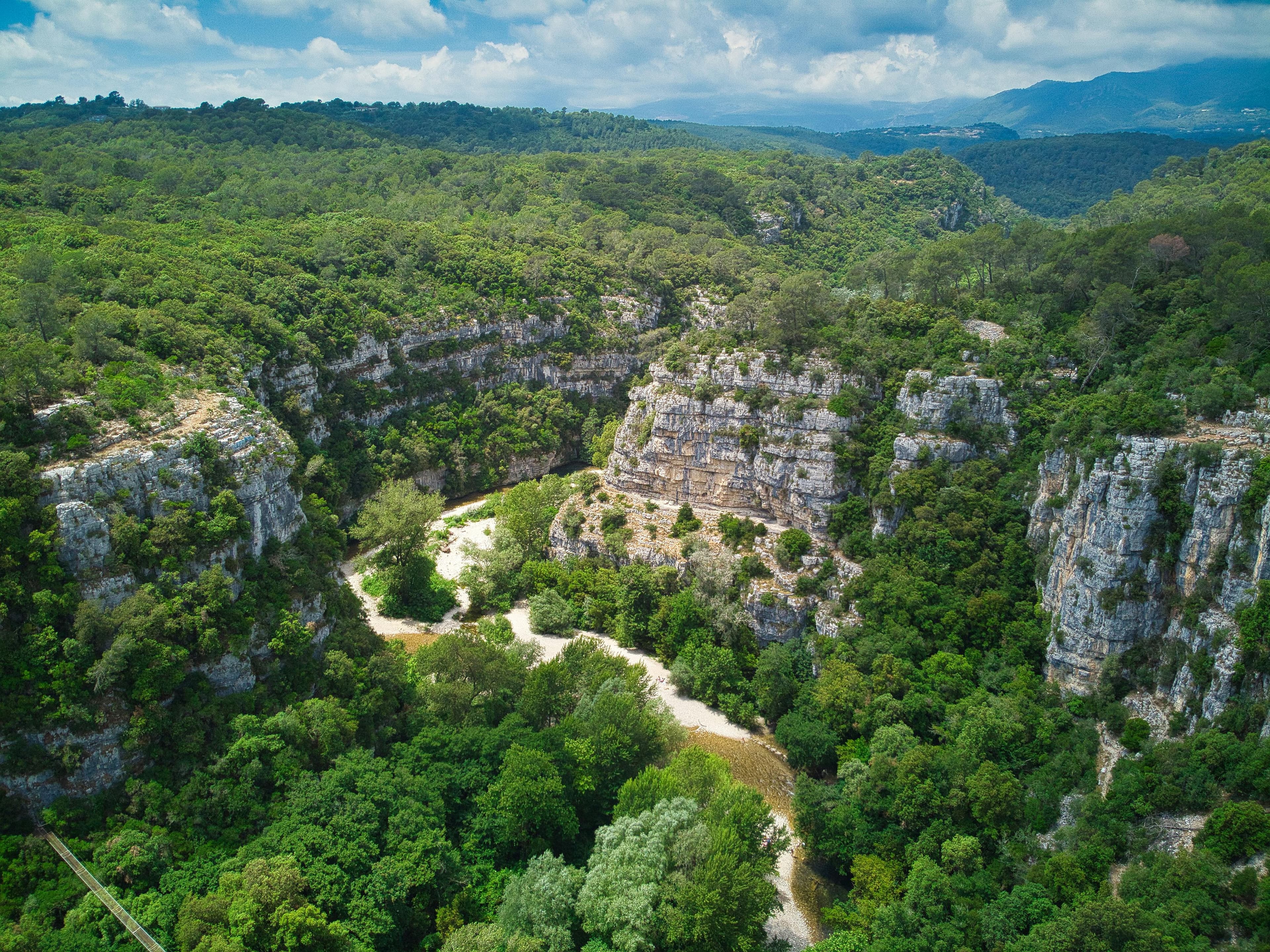 Les paysages ardéchois
